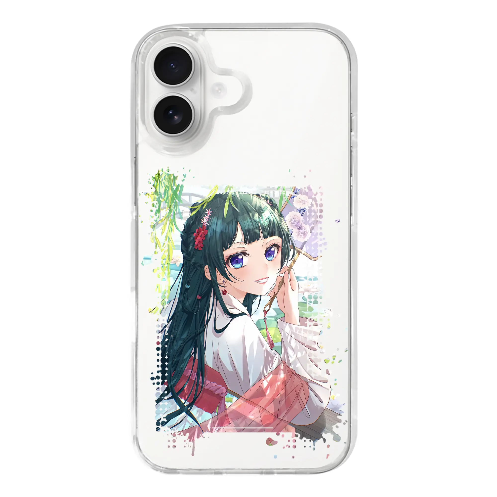 薬屋のひとりごと グッズ,猫猫 - iPhone 17シリーズ 透明スマホケース – 薄型・耐衝撃・精密フィット保護カバー